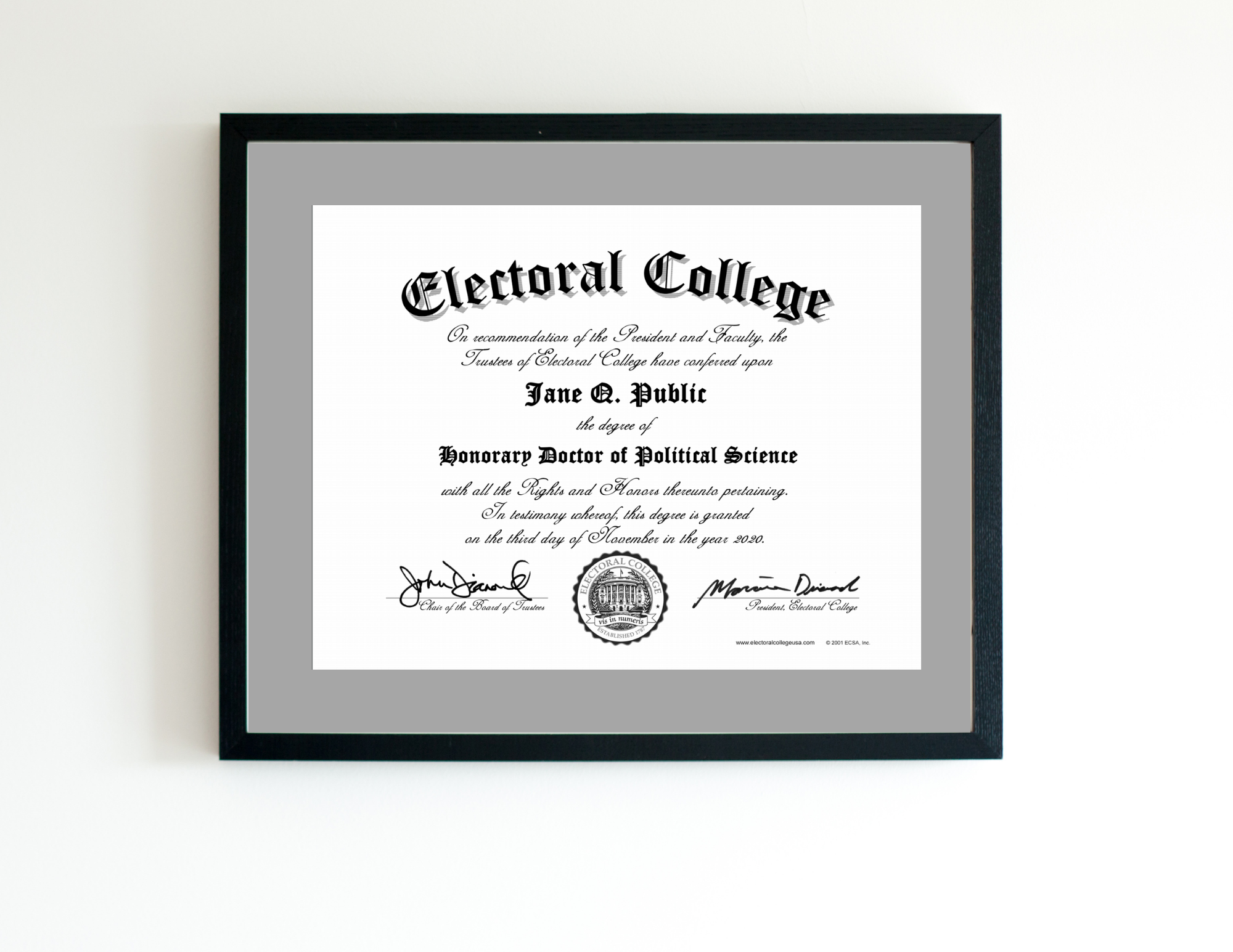 Honorary Degree
